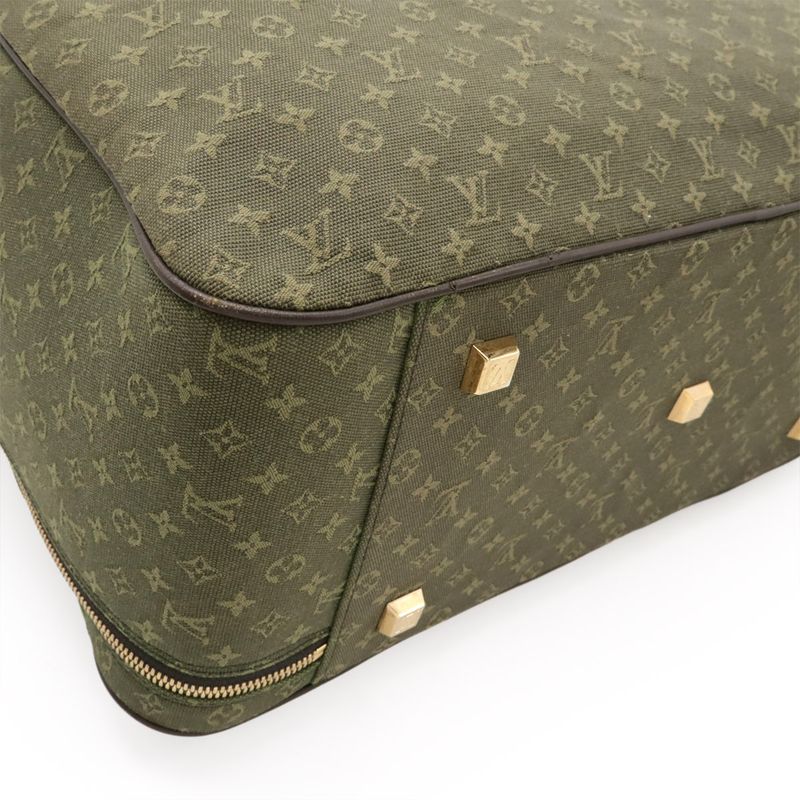 Louis Vuitton Monogram Mini Claudine Boston Bag 2WAY Shoulder Bag Travel Canvas