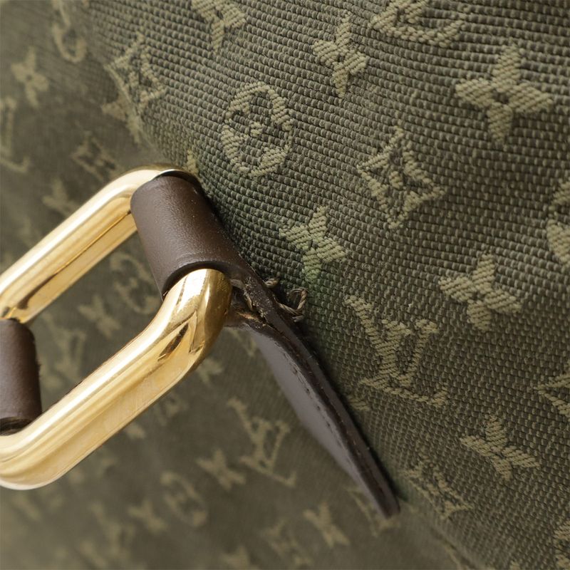 Louis Vuitton Monogram Mini Claudine Boston Bag 2WAY Shoulder Bag Travel Canvas