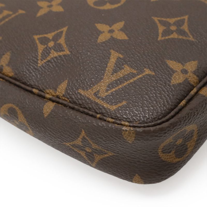Louis Vuitton Monogram Pochette Accessoire Accessory Pouch Handbag Party Bag
