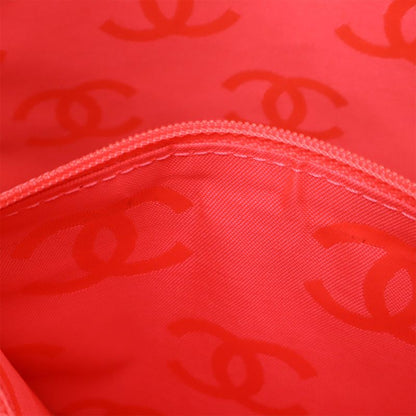 Chanel Cambon Line Medium Tote Shoulder Bag Soft Calf Leather Black Pink A25167