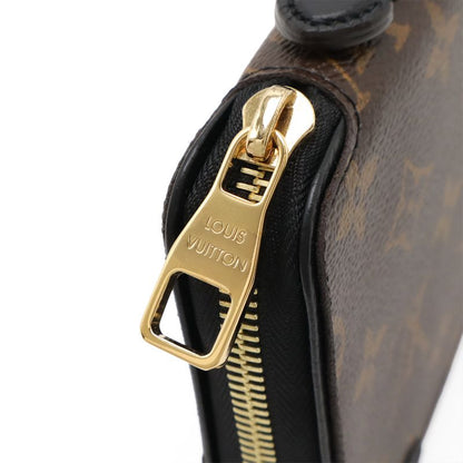 Louis Vuitton Monogram Daily Organizer Round Zipper Long Wallet Travel Case