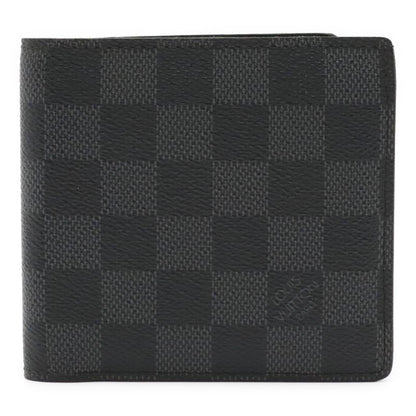 Louis Vuitton Damier Graphite Portefeuille Marco Bifold Wallet Bifold Wallet