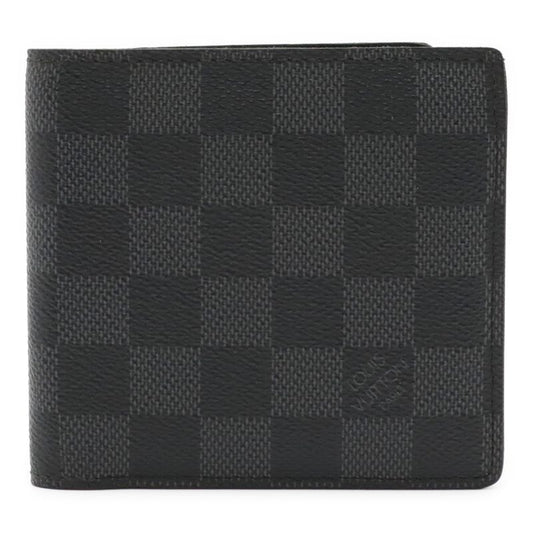 Louis Vuitton Damier Graphite Portefeuille Marco Bifold Wallet Bifold Wallet