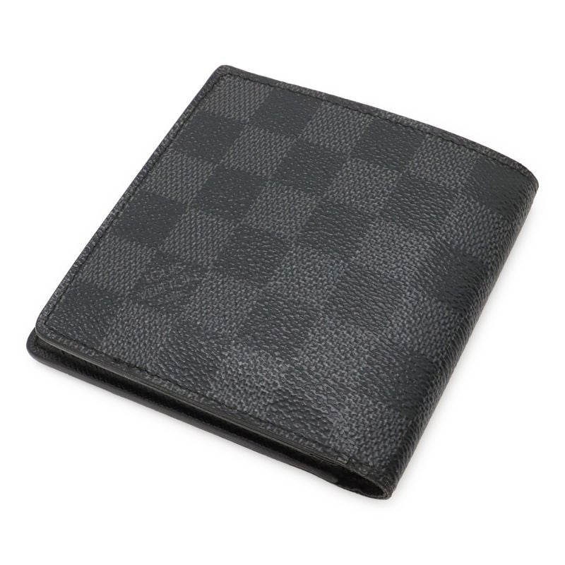 Louis Vuitton Damier Graphite Portefeuille Marco Bifold Wallet Bifold Wallet