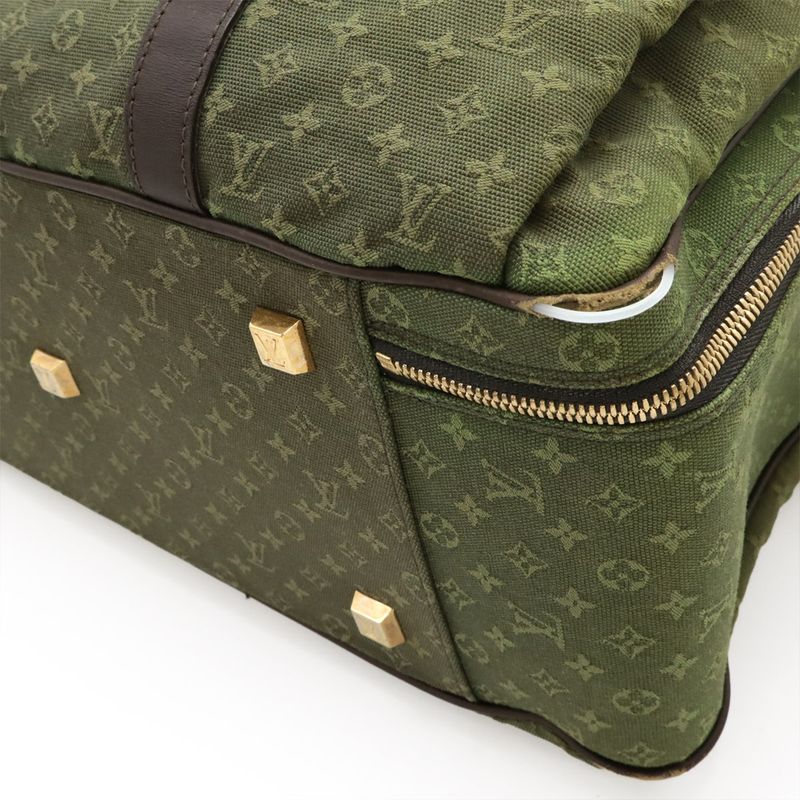 Louis Vuitton Monogram Mini Claudine Boston Bag Travel Bag Travel Cabasn TST