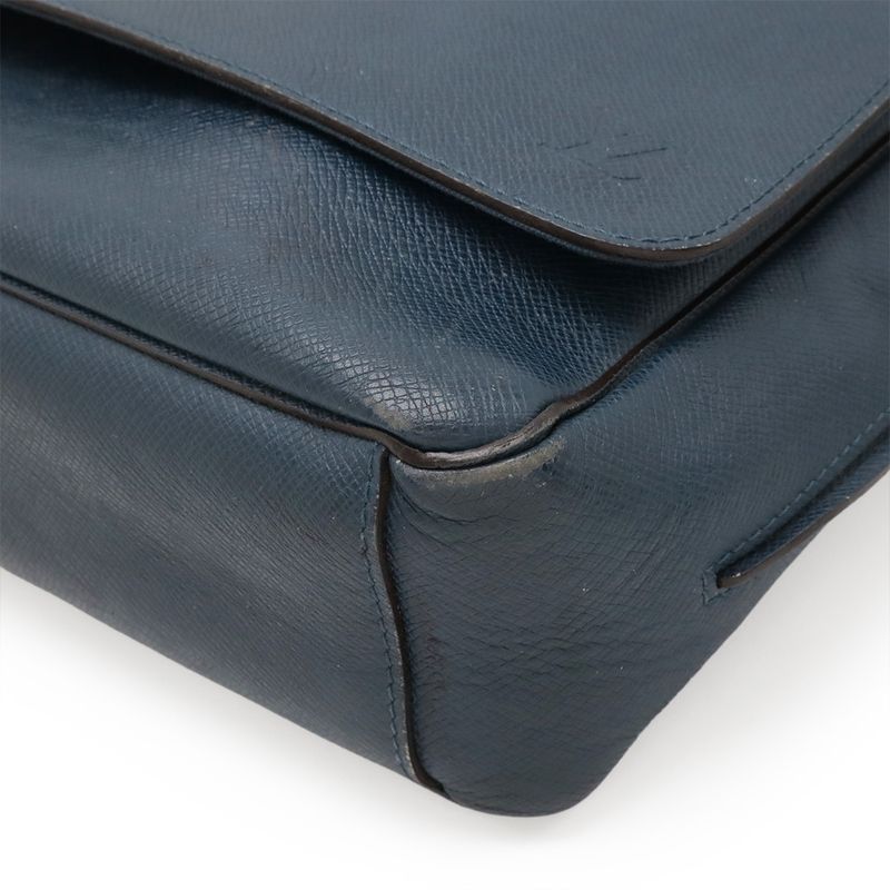 Louis Vuitton Taiga Romain MM Shoulder Bag Messenger Bag Leather Men's Océan