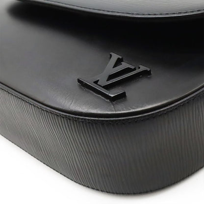 Louis Vuitton Epi Luna Handbag 2WAY Shoulder Bag Noir Black Silver Hardware