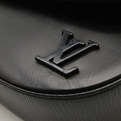 Louis Vuitton Epi Luna Handbag 2WAY Shoulder Bag Noir Black Silver Hardware