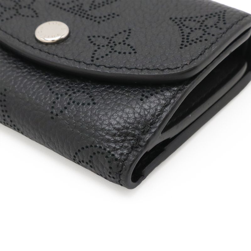 Louis Vuitton Monogram Mahina Portefeuille Iris XS Trifold Wallet Trifold