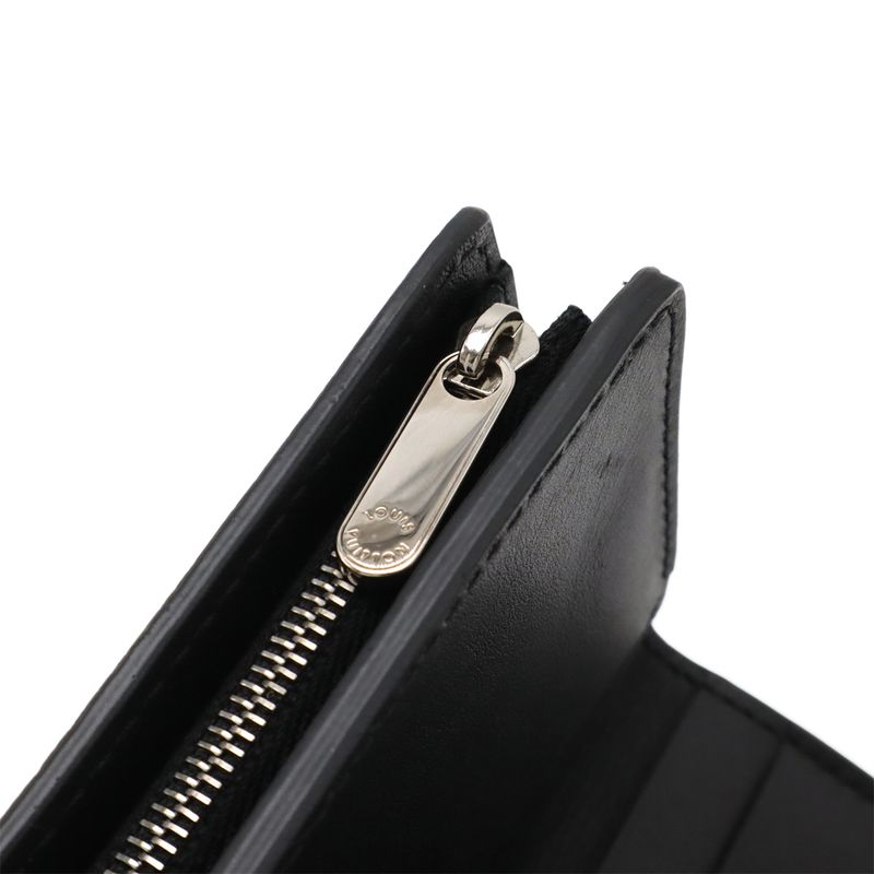 Louis Vuitton Monogram Mahina Portefeuille Iris XS Trifold Wallet Trifold