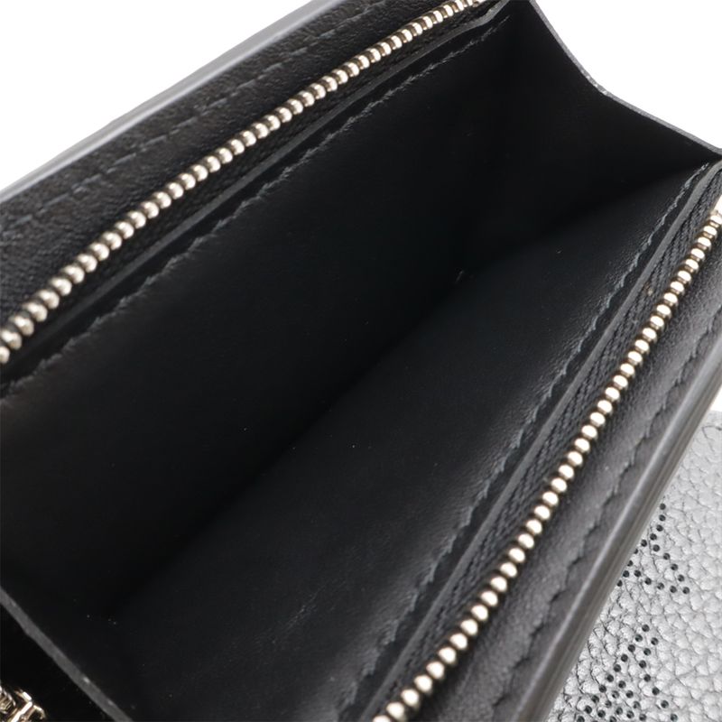 Louis Vuitton Monogram Mahina Portefeuille Iris XS Trifold Wallet Trifold