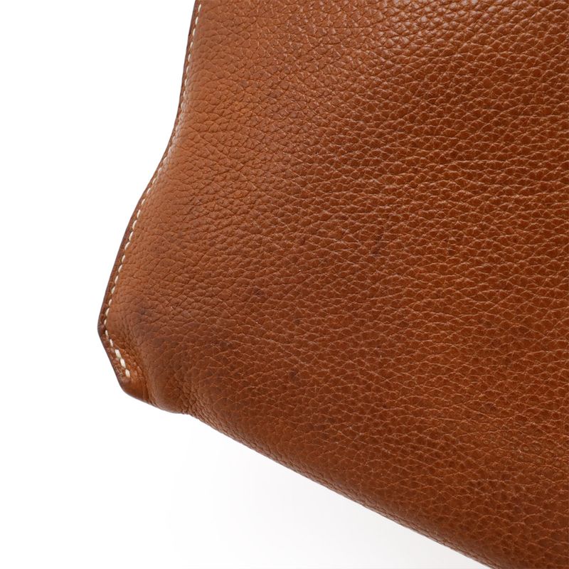 Hermes Ultra Pla GM Shoulder Bag Pochette Crossbody Barenia Faubourg Leather