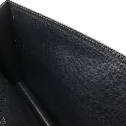 Louis Vuitton Epi Pochette Serie Dragonne Second Bag Noir Black Silver Hardware