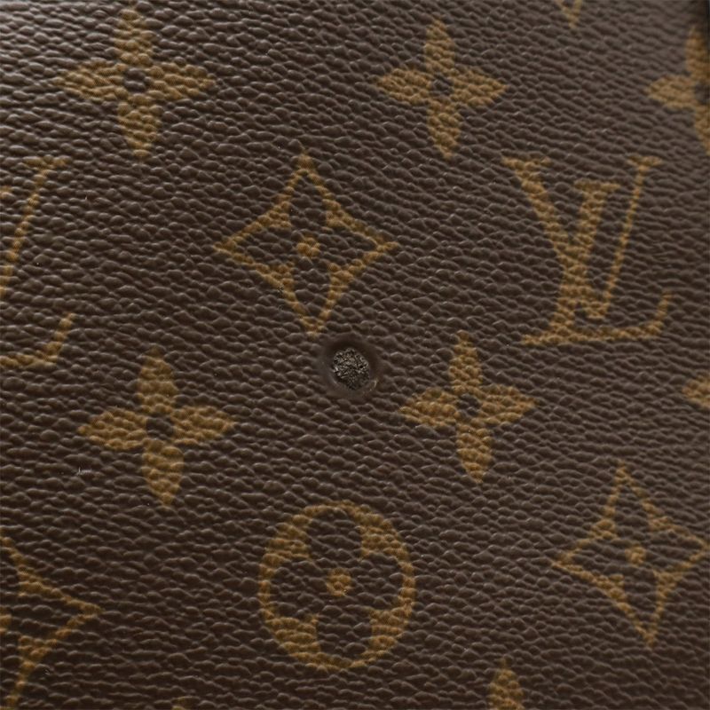 Louis Vuitton Monogram Macassar Davis Tote Bag Large Tote Shoulder Bag Brown
