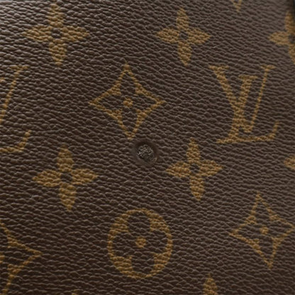 Louis Vuitton Monogram Macassar Davis Tote Bag Large Tote Shoulder Bag Brown