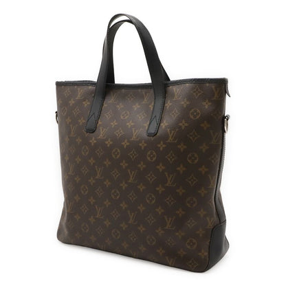 Louis Vuitton Monogram Macassar Davis Tote Bag Large Tote Shoulder Bag Brown