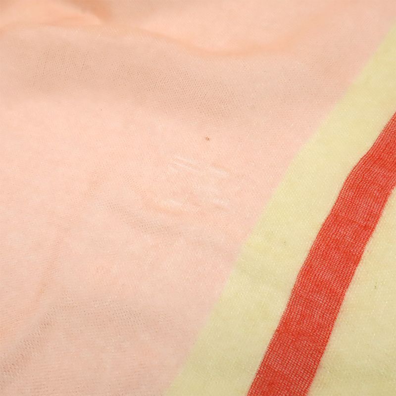 Chanel Logo Coco Mark Stole Shawl Large Size Fringe 80% Cashmere 20% Silk Pink