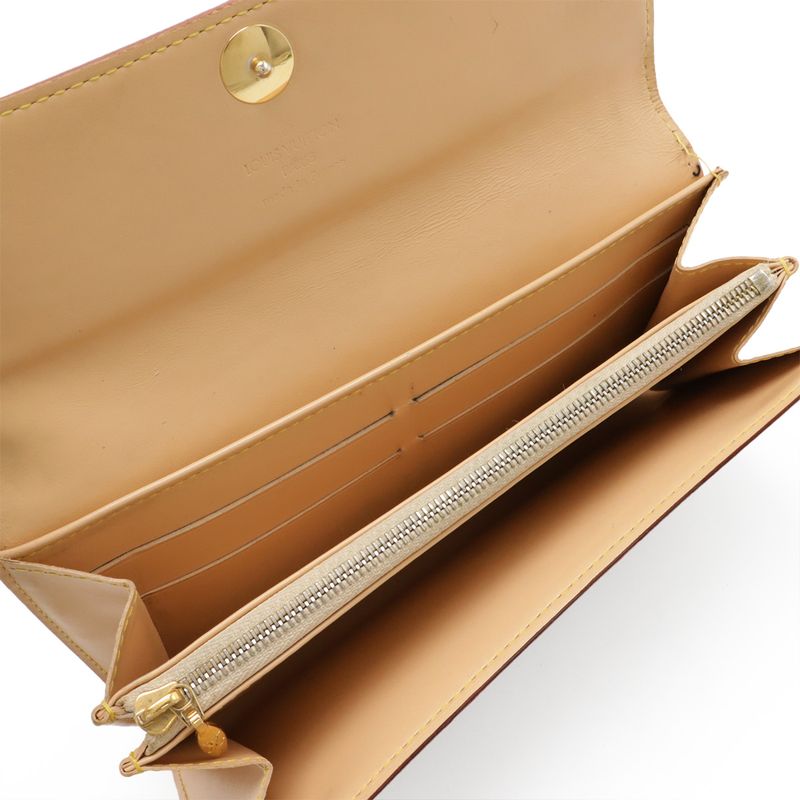 Louis Vuitton Monogram Multicolor Portefeuille Sarah Bifold Long Wallet Noir