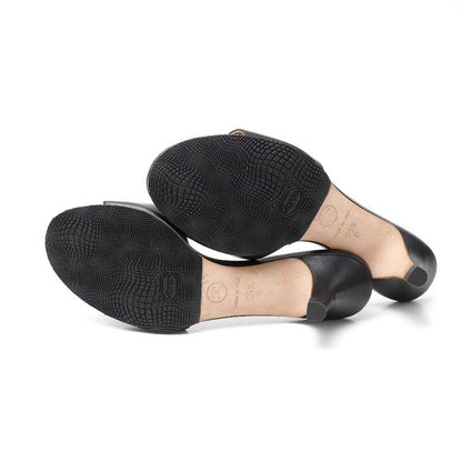 Chanel Mules Size 35 1 2 C CC Coco Mark Heel Leather Sandals Shoes 20251105