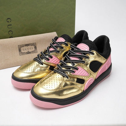 Gucci Basket Sneakers Size 36+ GG Interlocking G Demetra Low Cut