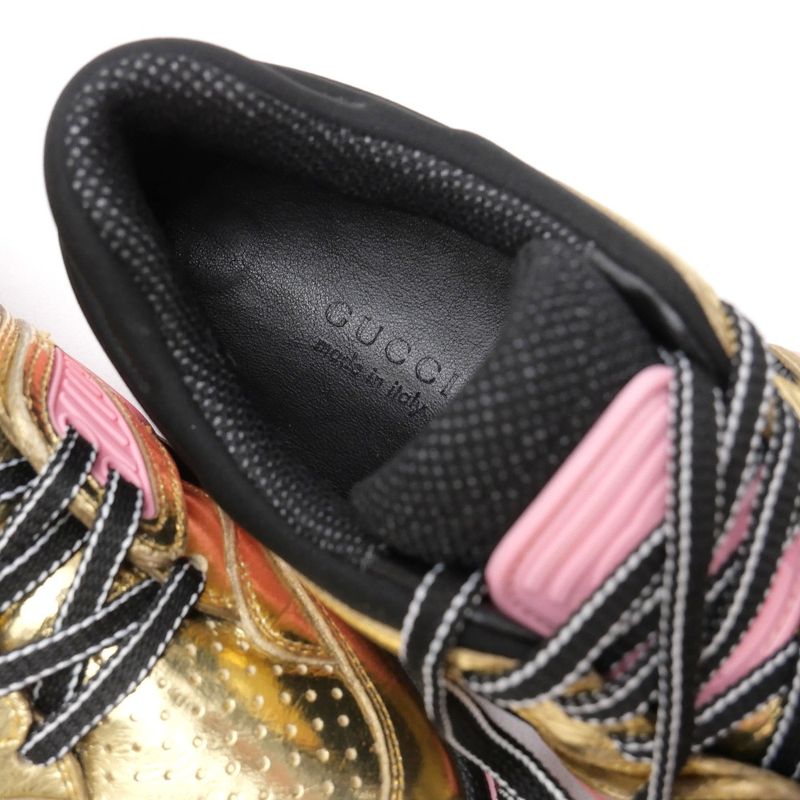 Gucci Basket Sneakers Size 36+ GG Interlocking G Demetra Low Cut