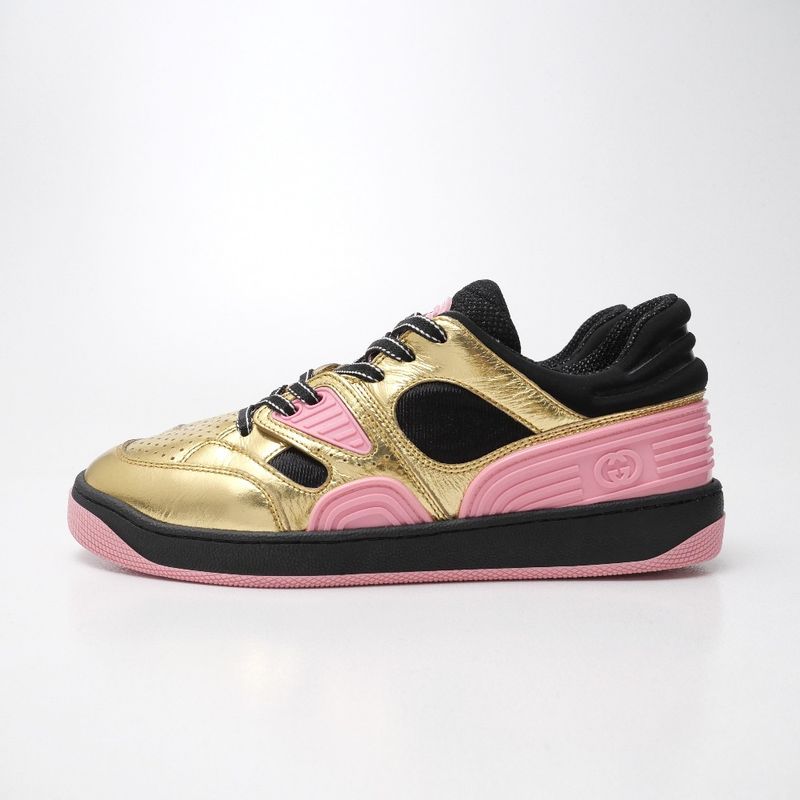 Gucci Basket Sneakers Size 36+ GG Interlocking G Demetra Low Cut
