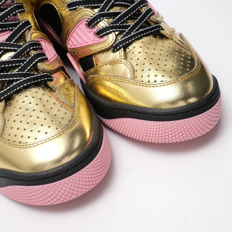 Gucci Basket Sneakers Size 36+ GG Interlocking G Demetra Low Cut