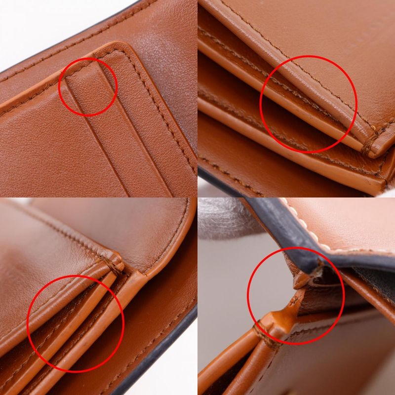 Celine Small Trifold 16 In Sèze And Satin Calfskin Women's Trifold Wallet