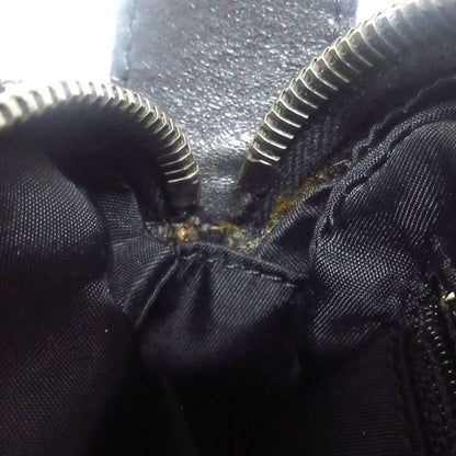 Dior/christian Dior Shoulder Bag Trotter Black And White Leather