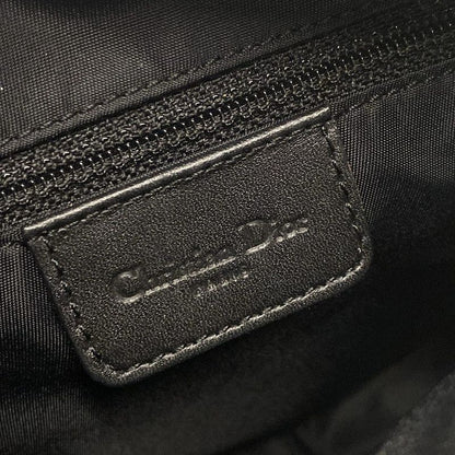 Dior/christian Dior Shoulder Bag Trotter Black And White Leather