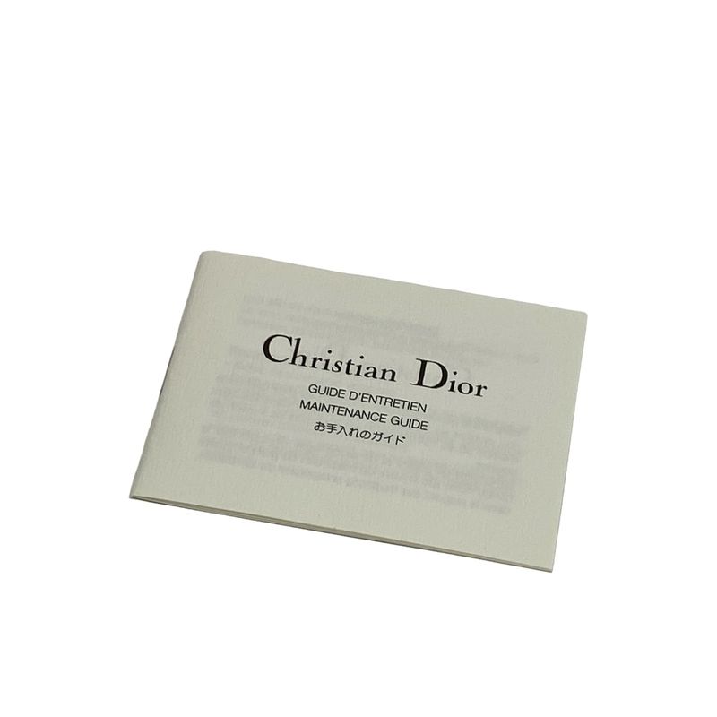 Dior/christian Dior Shoulder Bag Trotter Black And White Leather