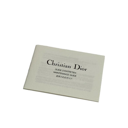 Dior/christian Dior Shoulder Bag Trotter Black And White Leather