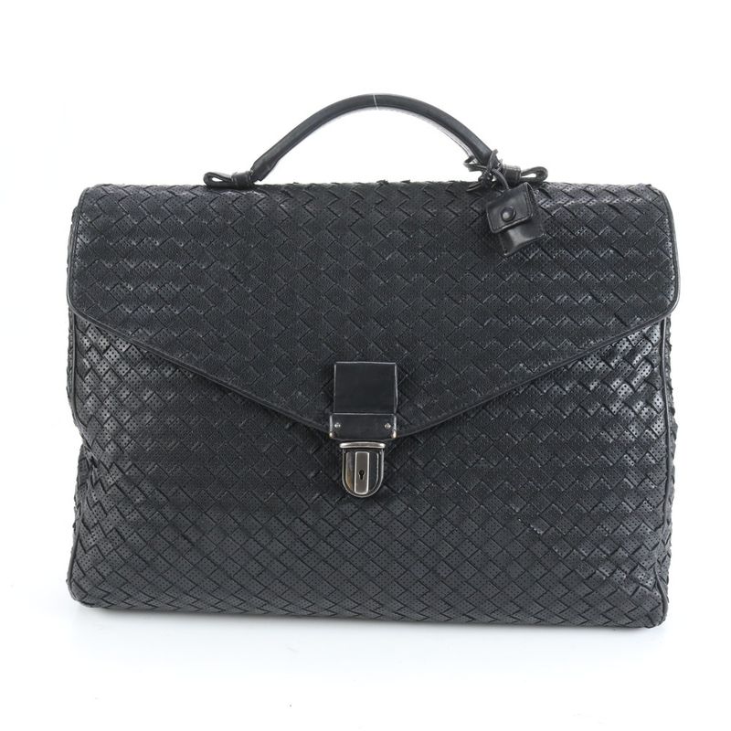Bottega Veneta Intrecciato Leather Business Bag Document Bag Briefcase Commuter