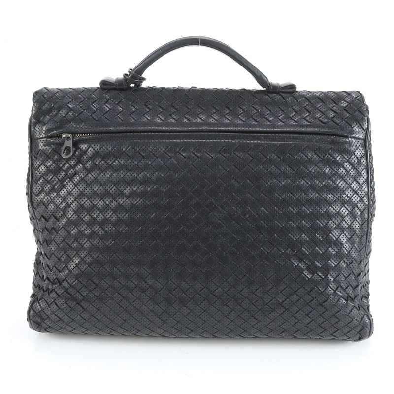 Bottega Veneta Intrecciato Leather Business Bag Document Bag Briefcase Commuter