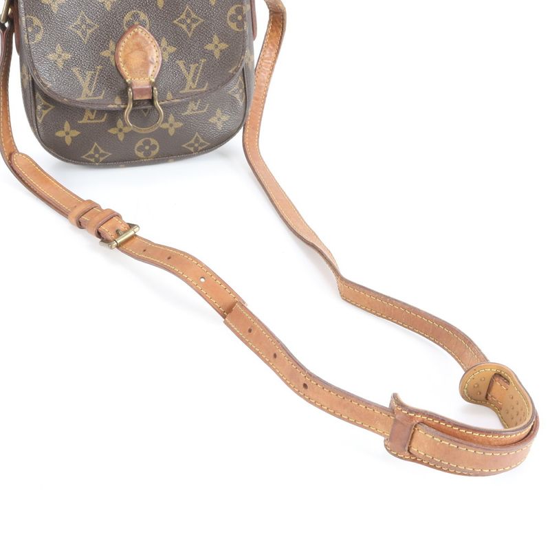 Louis Vuitton Monogram Mini Sancreux Leather Shoulder Bag Crossbody Hand Tote