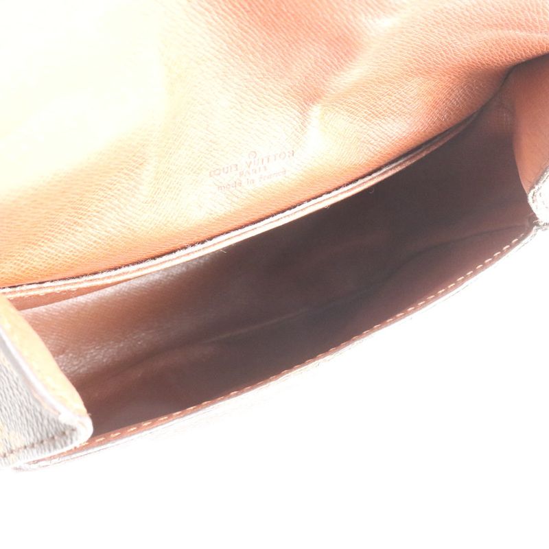 Louis Vuitton Monogram Mini Sancreux Leather Shoulder Bag Crossbody Hand Tote