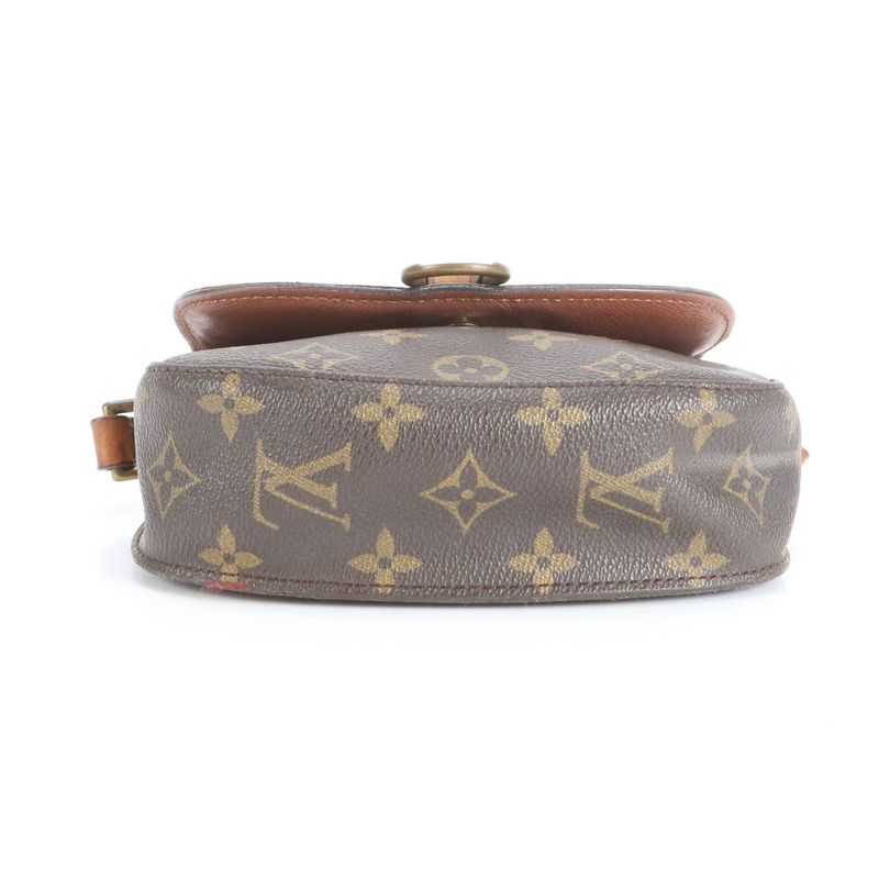 Louis Vuitton Monogram Mini Sancreux Leather Shoulder Bag Crossbody Hand Tote
