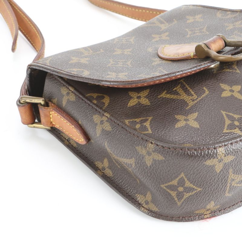 Louis Vuitton Monogram Mini Sancreux Leather Shoulder Bag Crossbody Hand Tote