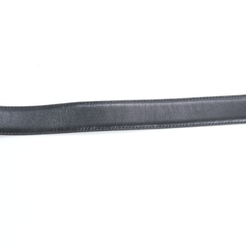 Gucci Reversible G Buckle Leather Belt Black Brown Fashion Fashionable Men's