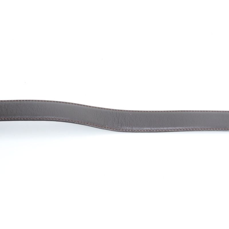 Gucci Reversible G Buckle Leather Belt Black Brown Fashion Fashionable Men's