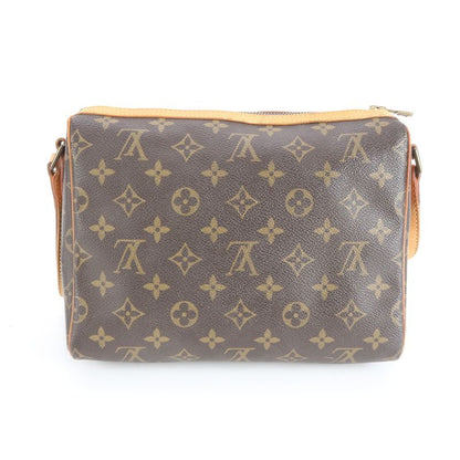 Louis Vuitton Monogram Tulley M51350 Leather Shoulder Bag Crossbody Genuine