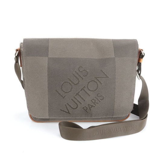 Louis Vuitton Damier Jehan Petit Messager Terre M93617 Shoulder Bag Crossbody