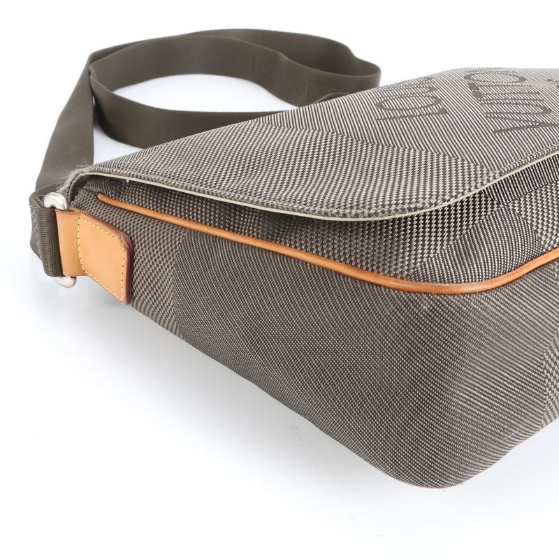 Louis Vuitton Damier Jehan Petit Messager Terre M93617 Shoulder Bag Crossbody