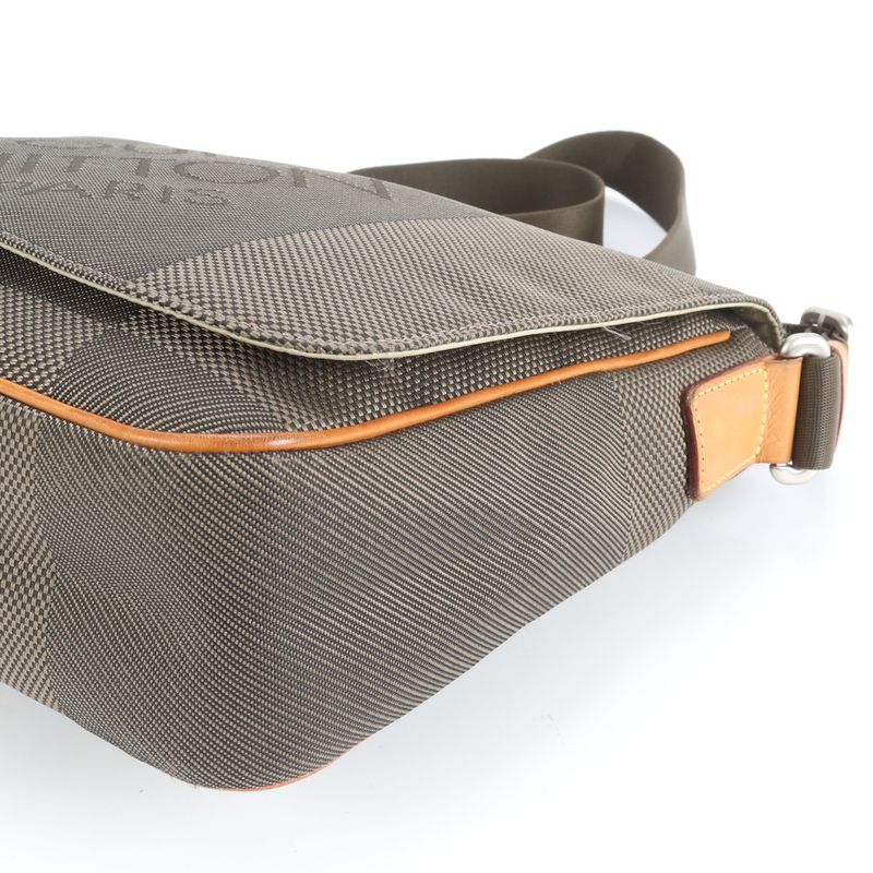 Louis Vuitton Damier Jehan Petit Messager Terre M93617 Shoulder Bag Crossbody