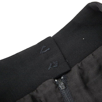 Chanel Coco Mark Skirt Size: 46 Black Wool Mohair Women's Chanel