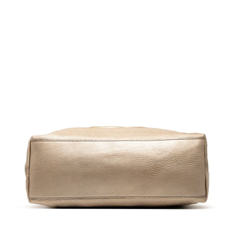 Gucci Soho Chain One Shoulder Bag 308982 Gold Leather Women's Gucci