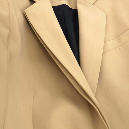 Loewe 23aw Wool Blend Blazer Tailored Jacket S540y03x41 Camel 36