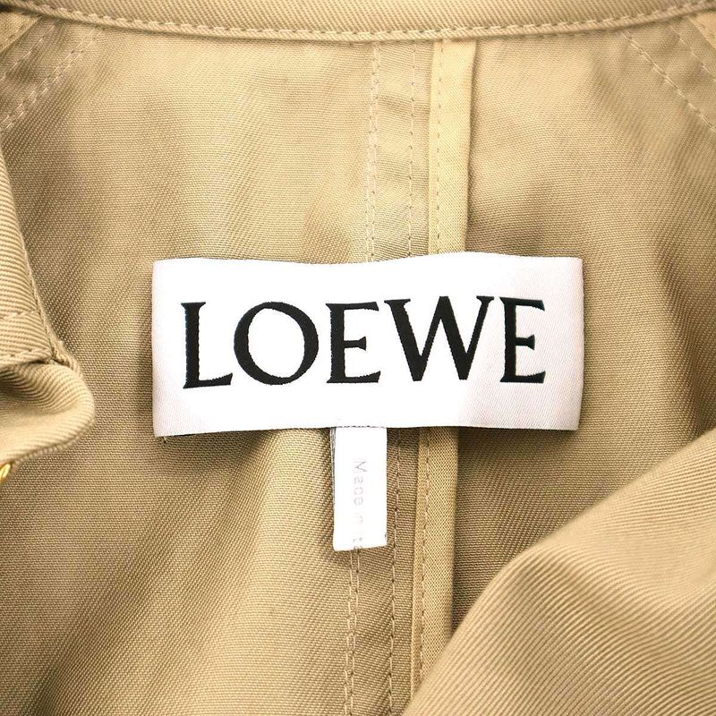 Loewe Balloon Jacket Balloon Trench Jacket S540y02xaw Beige 36