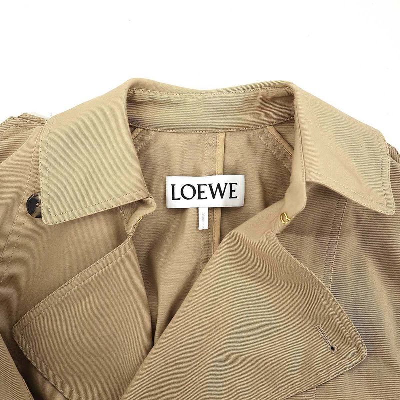 Loewe Balloon Jacket Balloon Trench Jacket S540y02xaw Beige 36