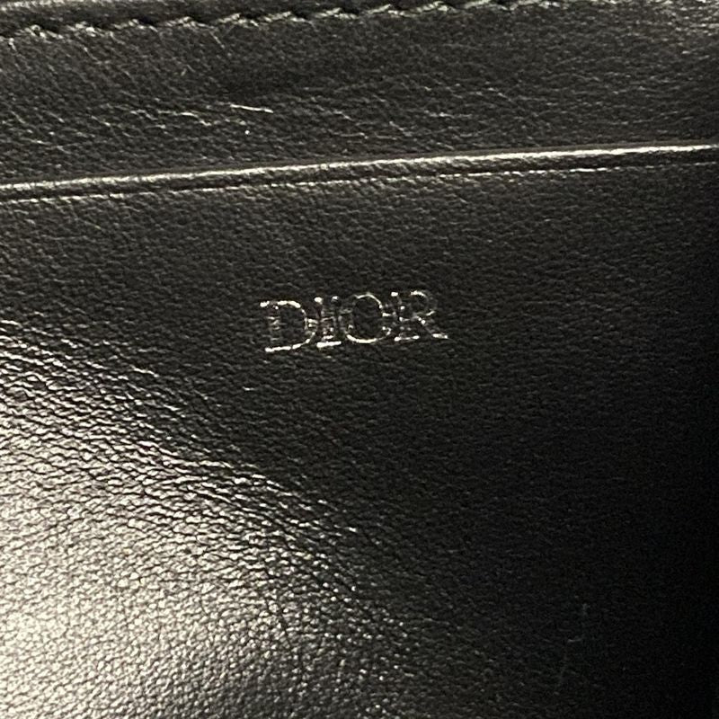 Dior/christian Dior Shoulder Bag Logo Messenger Pouch 2esbc119 Black And Dark